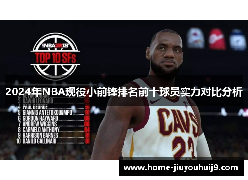 2024年NBA现役小前锋排名前十球员实力对比分析